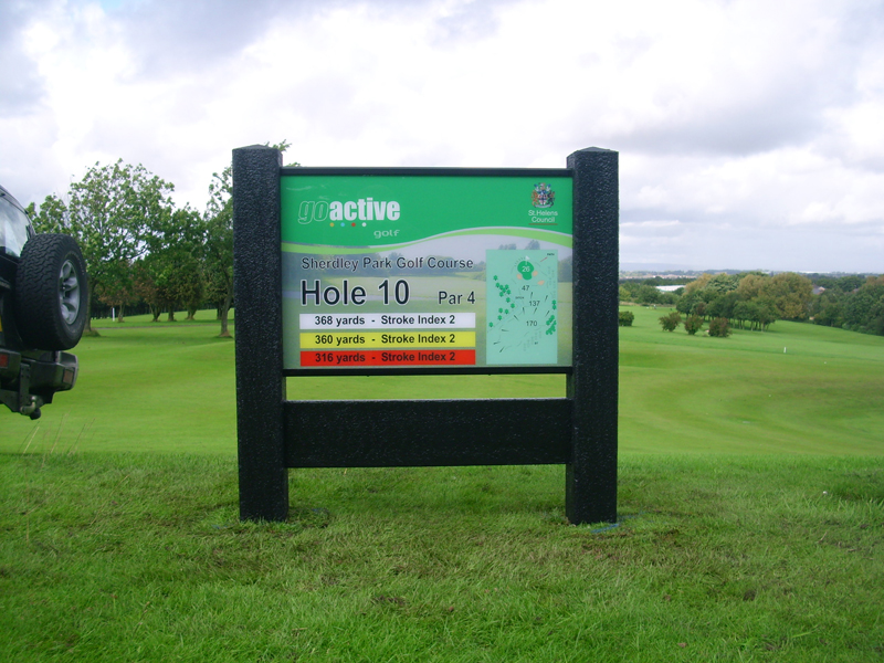 1st Northern Golf Course Signs, Sign Makers, St Helens, Merseyside